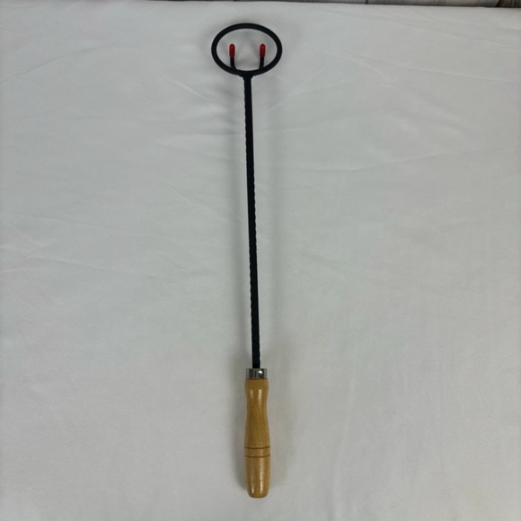 Grill Smoker Onion Cleaner Tool All Natural Heavy Duty Metal Wood New Size 20” - Picture 6 of 16